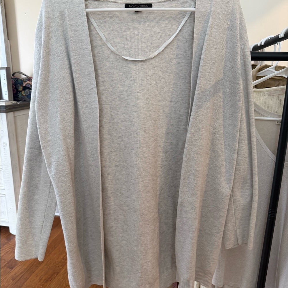 Banana Republic Light Gray Sweater
